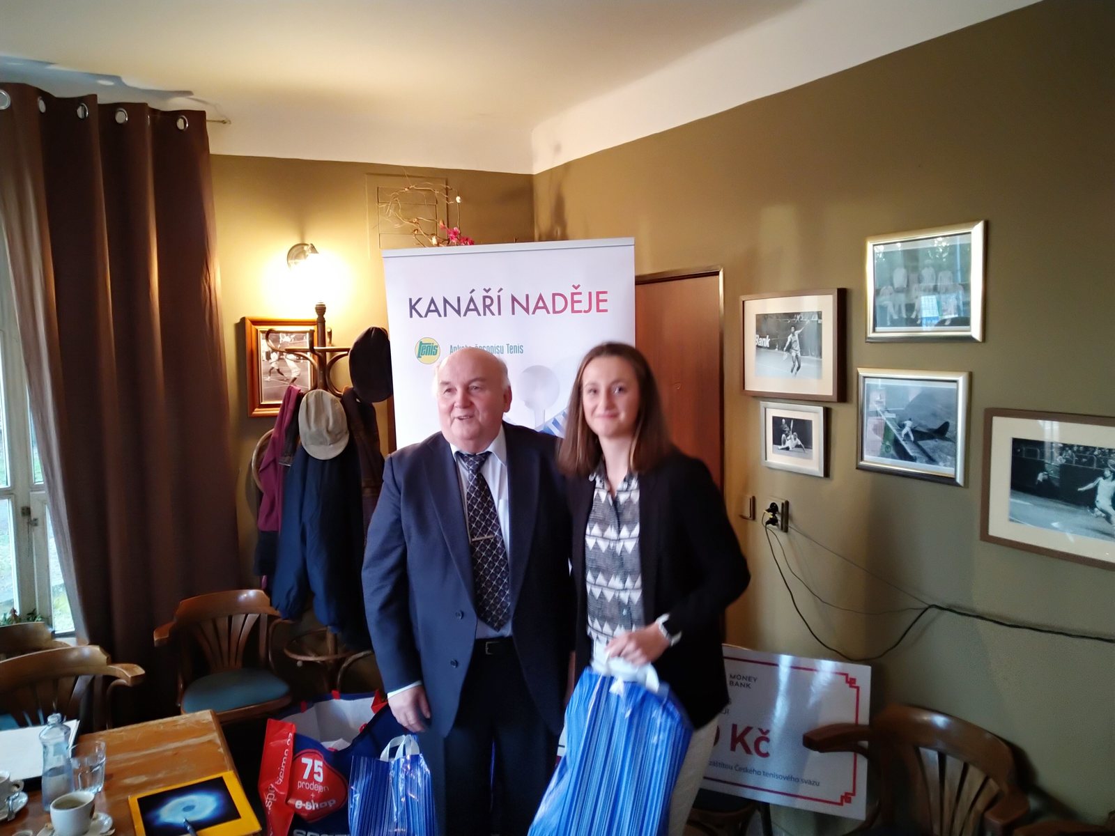 Karolína Nováková a Eliška Forejtková Kanáří naděje 2019