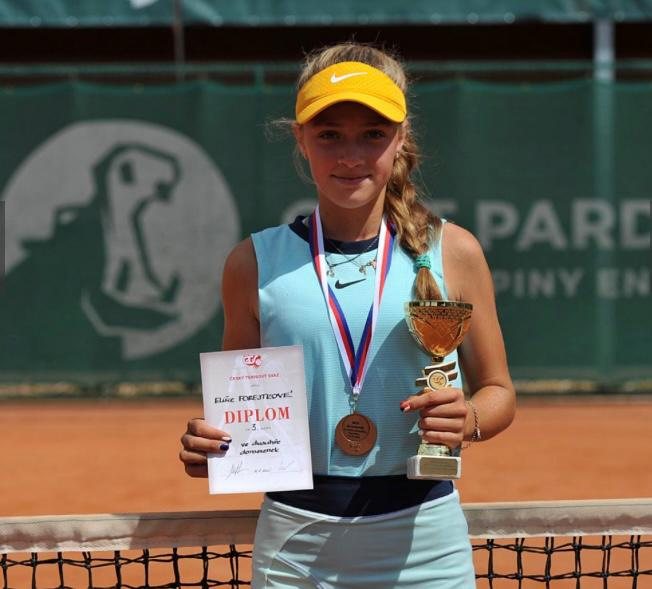 Forejtková bronzová na Pardubické juniorce