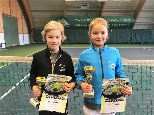 Přeborníci v západočeské oblasti – baby tenis