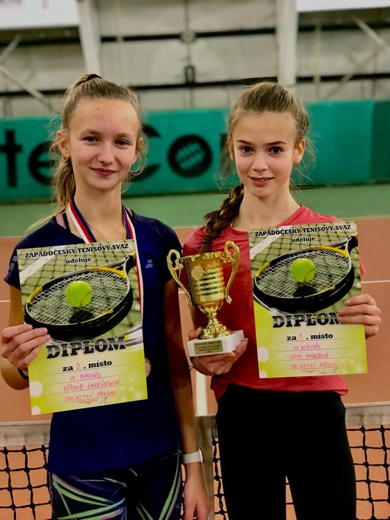 Sofi Marešová – vítězka oblastního přeboru starších žákyň