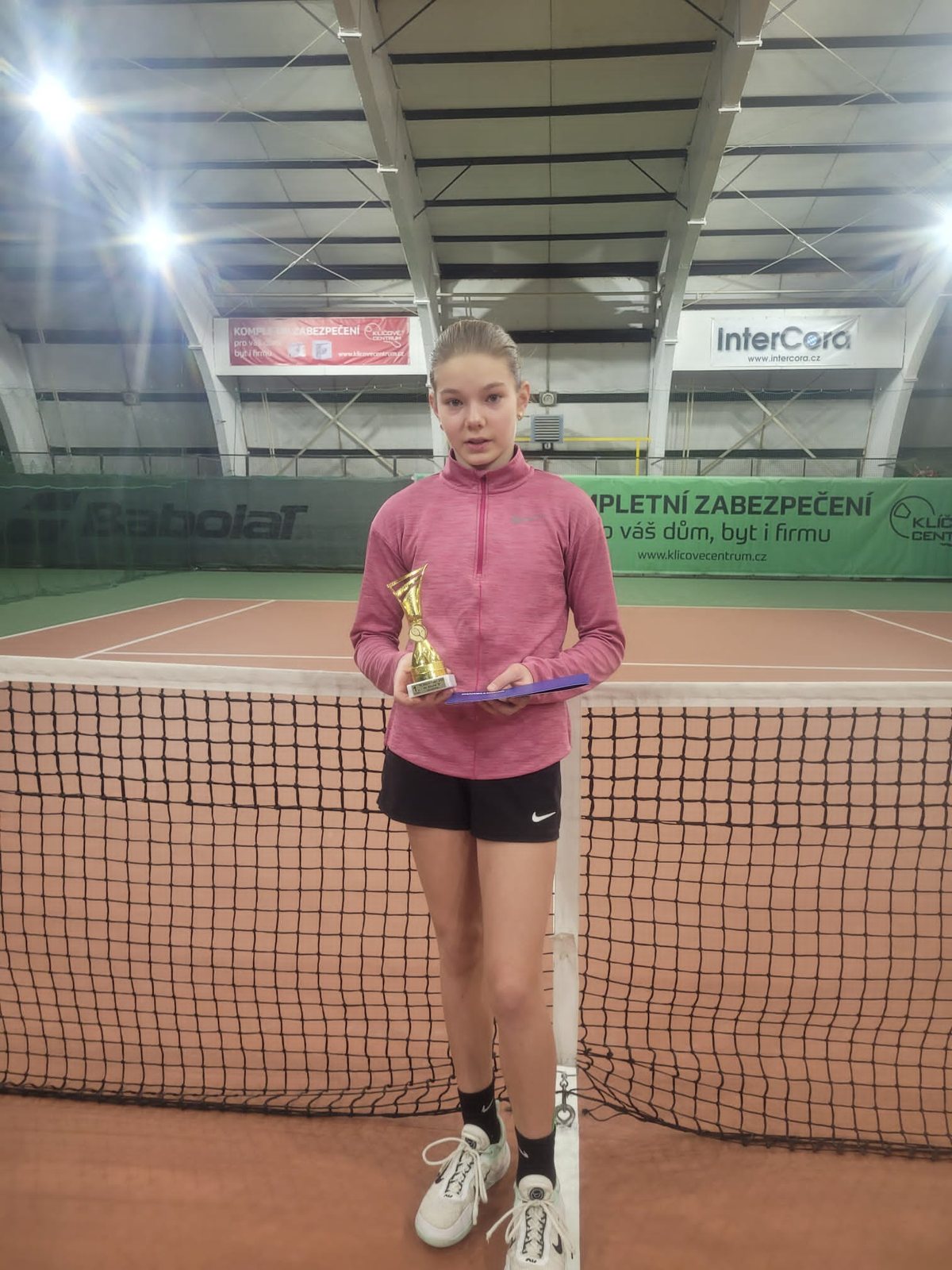 Sofi Mottlová vyhrála domácí turnaj mladších žákyň „B“