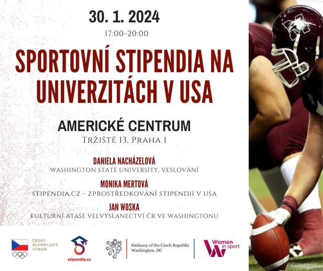 SPORTOVNÍ STIPENDIA NA UNIVERZITÁCH – seminář
